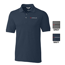 MENS CUTTER & BUCK ECO TRI-BLEND PIQUE POLO